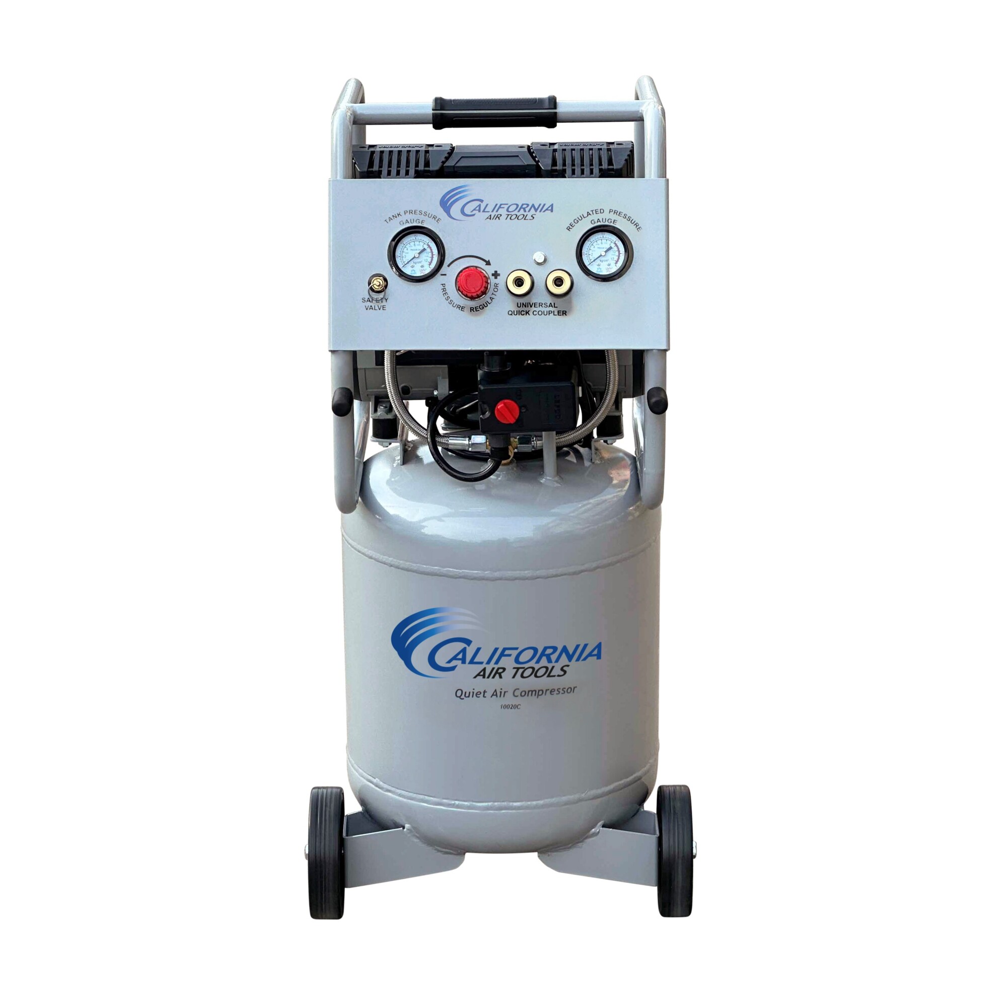 California Air Tools Ultra-Quiet Portable Air Compressor, 2 HP, 10 Gallons, Model# CAT-10020C